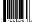 Barcode Image for UPC code 742282200432