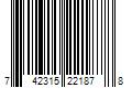 Barcode Image for UPC code 742315221878