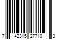 Barcode Image for UPC code 742315277103