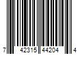 Barcode Image for UPC code 742315442044