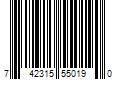 Barcode Image for UPC code 742315550190