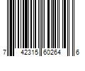 Barcode Image for UPC code 742315602646