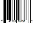 Barcode Image for UPC code 742315801582