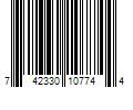 Barcode Image for UPC code 742330107744