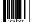 Barcode Image for UPC code 742405006347