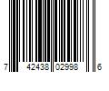 Barcode Image for UPC code 742438029986