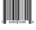 Barcode Image for UPC code 742460033555