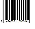 Barcode Image for UPC code 7424635000014