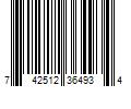 Barcode Image for UPC code 742512364934