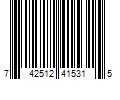 Barcode Image for UPC code 742512415315