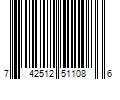 Barcode Image for UPC code 742512511086