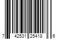 Barcode Image for UPC code 742531254186