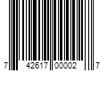 Barcode Image for UPC code 742617000027