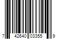 Barcode Image for UPC code 742640033559