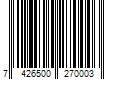 Barcode Image for UPC code 7426500270003