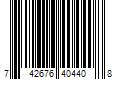 Barcode Image for UPC code 742676404408