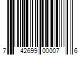 Barcode Image for UPC code 742699000076