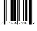 Barcode Image for UPC code 742725279162