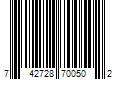 Barcode Image for UPC code 742728700502