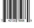 Barcode Image for UPC code 742728759869