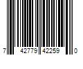 Barcode Image for UPC code 742779422590