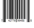 Barcode Image for UPC code 742779994585