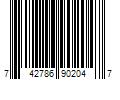 Barcode Image for UPC code 742786902047