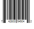 Barcode Image for UPC code 742803545042