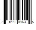 Barcode Image for UPC code 742818060745