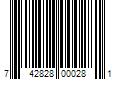 Barcode Image for UPC code 742828000281