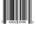 Barcode Image for UPC code 742832304962