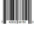 Barcode Image for UPC code 742832881500