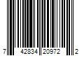 Barcode Image for UPC code 742834209722