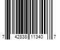 Barcode Image for UPC code 742838113407