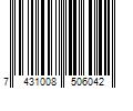 Barcode Image for UPC code 7431008506042