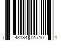 Barcode Image for UPC code 743184017104