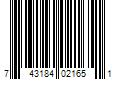 Barcode Image for UPC code 743184021651