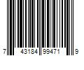 Barcode Image for UPC code 743184994719