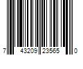 Barcode Image for UPC code 743209235650