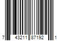 Barcode Image for UPC code 743211871921