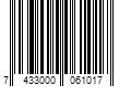 Barcode Image for UPC code 7433000061017