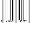 Barcode Image for UPC code 7434001140237