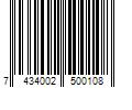 Barcode Image for UPC code 7434002500108