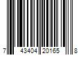 Barcode Image for UPC code 743404201658