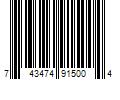 Barcode Image for UPC code 743474915004