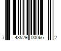 Barcode Image for UPC code 743529000662