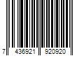 Barcode Image for UPC code 7436921920920