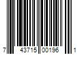 Barcode Image for UPC code 743715001961