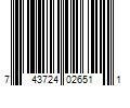 Barcode Image for UPC code 743724026511