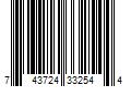 Barcode Image for UPC code 743724332544